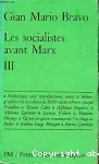 Les Socialistes avant marx vignette