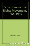 The early homosexual rights movement vignette
